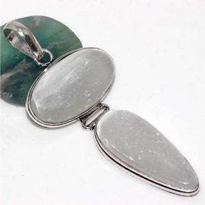 ✨Charged✨ Selenite DEVINE LIGHT pendant